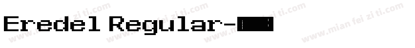 Eredel Regular字体转换